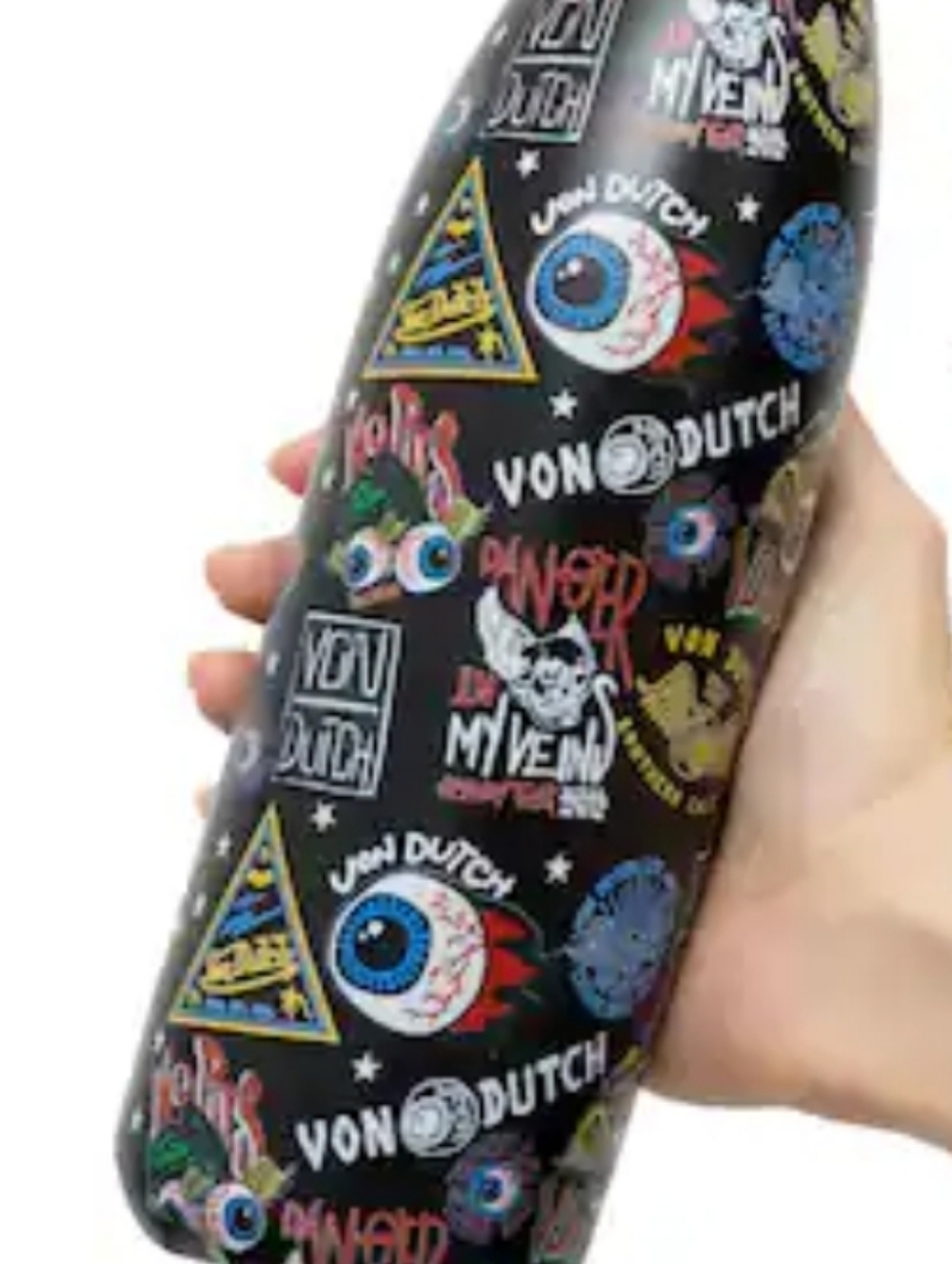 Von Dutch 240z Hydration Double Walled Insulated Stainless Steel Bottle - Picture 4 of 5